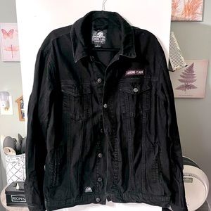 Lurking Class / Sketchy Tank Denim Jacket.